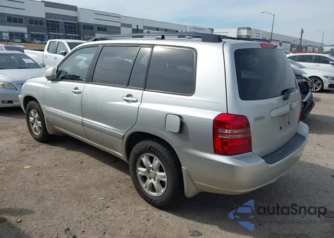 2001 Toyota Highlander from USA, damaged, VIN JTEGD21A210012959